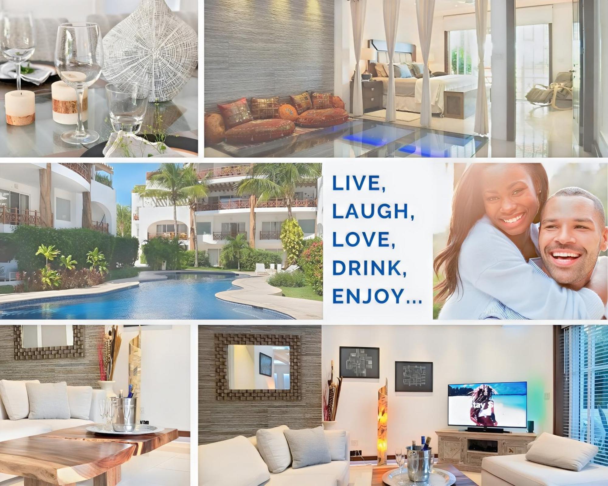 Luxury Duplex -4 Pers- 2Mn Beach&5Th Av, Pool, Gym Плайя-дель-Кармен Екстер'єр фото