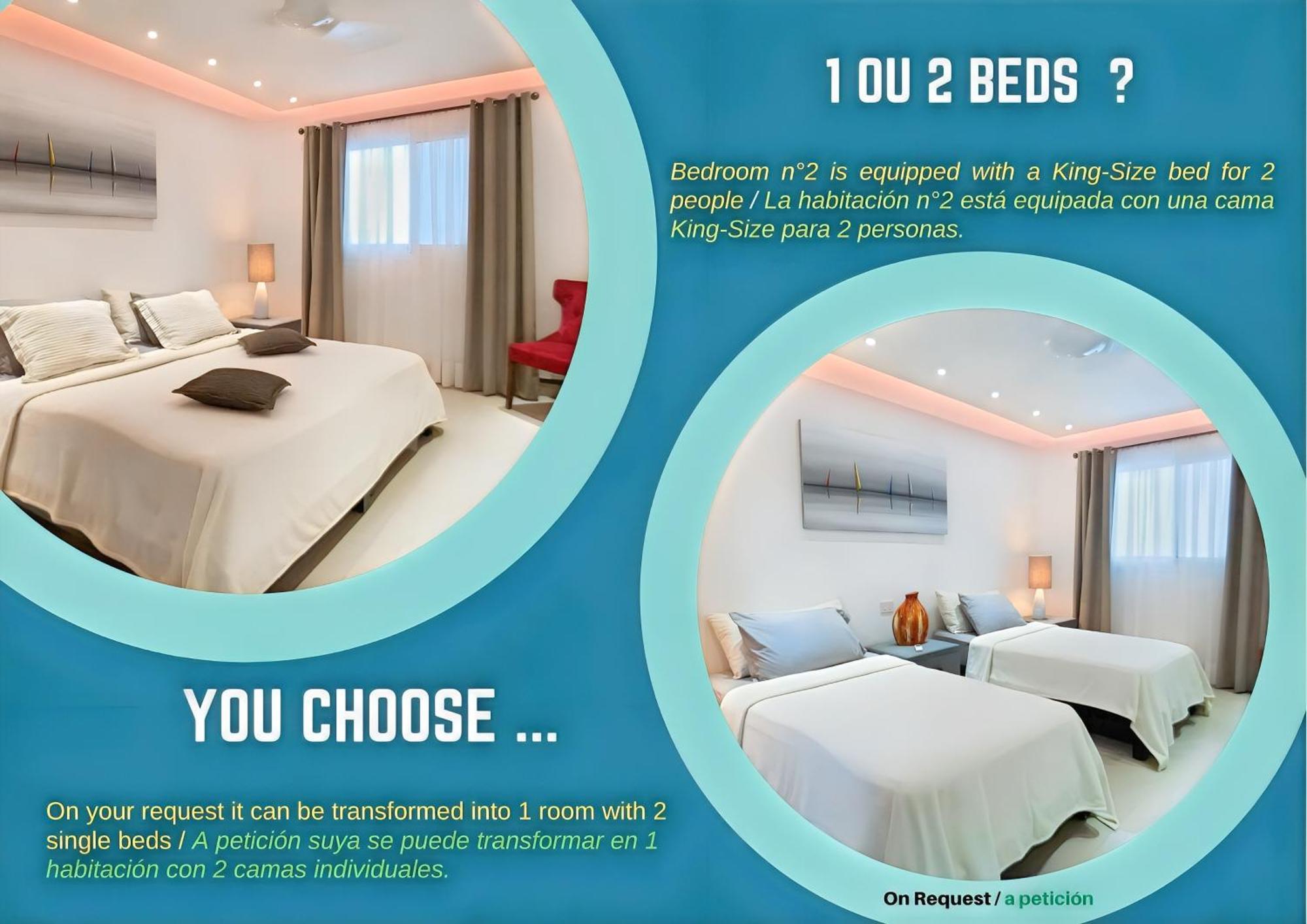 Luxury Duplex -4 Pers- 2Mn Beach&5Th Av, Pool, Gym Плайя-дель-Кармен Екстер'єр фото