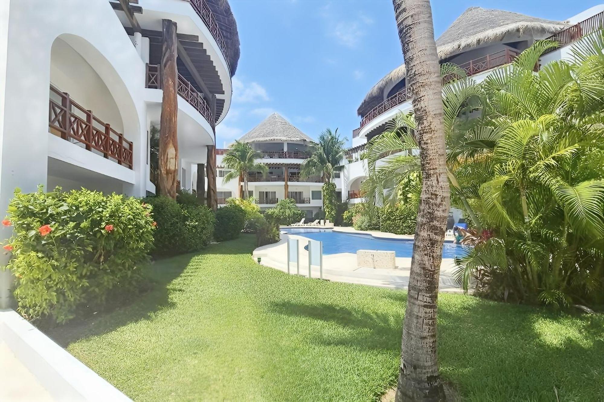 Luxury Duplex -4 Pers- 2Mn Beach&5Th Av, Pool, Gym Плайя-дель-Кармен Екстер'єр фото